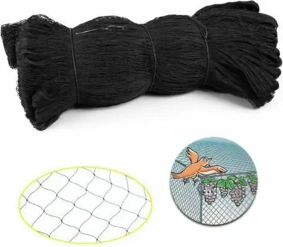 Produktbild von 15x15m Vogelschutznetz Laubschutznetz Gartennetz Teichnetz Vogelnetz Schutznetz