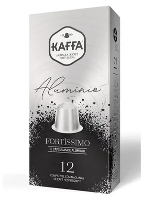 Zdjęcie produktu dla Kaffa Fortissimo kapsułki aluminiowe do Nespresso - 10 kapsułek