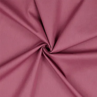 Popeline Baumwollstoff Fahnenstoff ab 1m x 146cm Meterware unifarben 2v2 OEKO-Tex 100 Basicstoff mauve