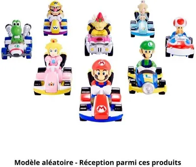 Image de Voiture Miniature Hot Wheels Mario Kart, Modèle Aléatoire, 3 Ans et +, GBG25