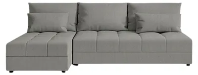 Produktbild von Furnelo MERIDA Slim Ecksofa L Schlaffunktion Bettkasten