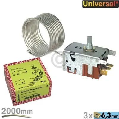 Produktbild von Thermostat Danfoss Nr.8 077B7008 Universal für Weinkühlschrank Flaschenkühler