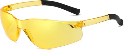 Produktbild von Damen Fahrrad-Sonnenbrille, Sonnenschutz, transparent, großer Rahmen, winddicht, staubdicht, Anti-UV, klare Sicht, Augenschutz, Reit-Sonnenbrille, Fahrradzubehör