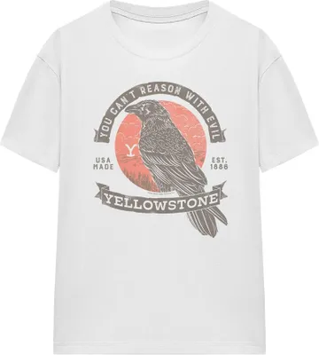 Image de Yellowstone - T-shirt "Evil" pour homme/femme unie TV16981 (XL) (Blanc)