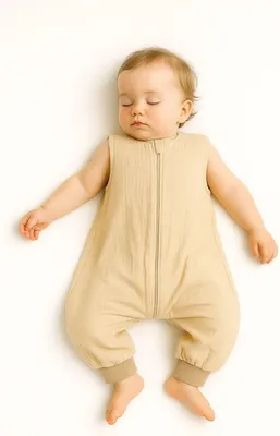 Image de My Sweet Baby Muslin Sac de couchage enfant 9-24 mois crème TOG 1.0