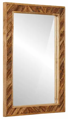 Image de Miroir Montage mural avec miroir Marron 70 x 50 x 3 cm Verre