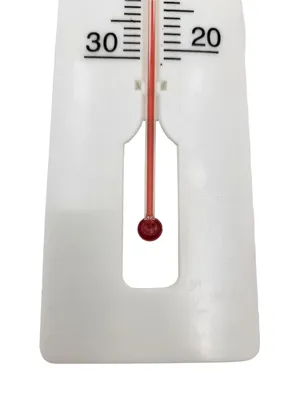 Produktbild von BURI Jumbo Gartenthermometer Außenthermometer 6,5 x 40 Thermometer Temperaturanzeige
