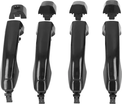 Image de 4 pièces/kit de poignées de portes extérieures avec capuchons 69217-60150-C0 Remplacement pour 4Runner 2010-2014