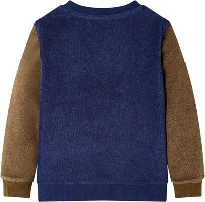 Produktbild von vidaXL Kinder-Sweatshirt Dunkles Marineblau 104