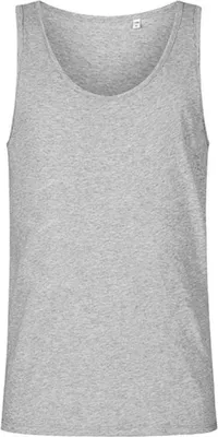 Produktbild von X.O Rundhals Tank Top Herren, Grau-Melange, L