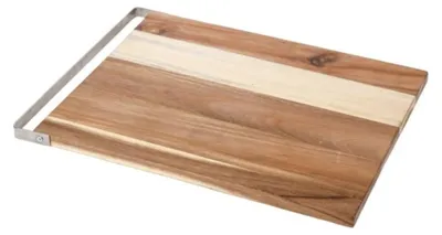Zdjęcie produktu dla Deska do krojenia z drewna akacjowego, ok. 41 x 1,5 x 30 cm