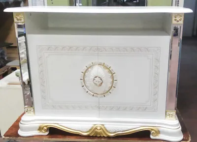 Zdjęcie produktu dla Designerski kredens RTV Komoda z szufladami Boczna Szafka Niska Szafka Pokój Półka Luksusowe życie
