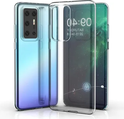 Obrázek produktu pro Pouzdro na mobilní telefon Huawei P40 Pro Silikonový kryt Ochranný kryt mobilního telefonu Clear