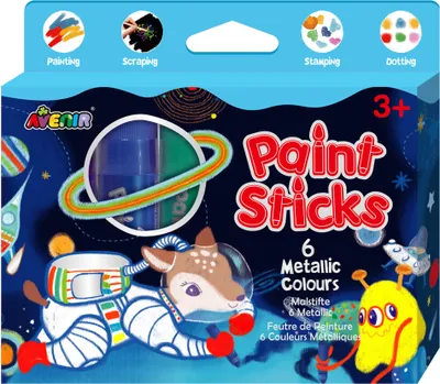 Immagine prodotto di Avenir Paint Sticks 6 colori metallizzati