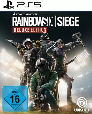 Obrázek produktu pro Ubisoft Tom Clancy's Rainbow Six : Siege - Deluxe Edition, PlayStation 5, Režim multiplayer, Starší, Fyzické médium