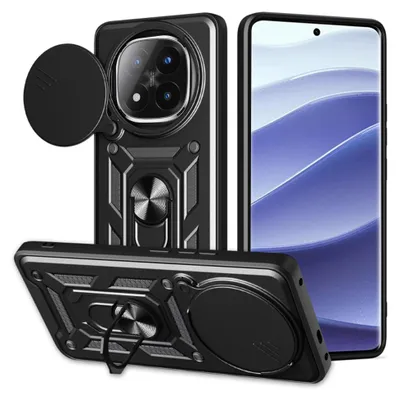 Zdjęcie produktu dla Techsuit CamShield Etui do Xiaomi Redmi Note 14 Pro+ 5G – czarne