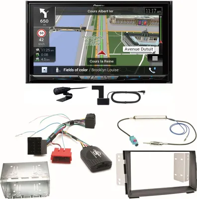 Produktbild von Pioneer AVIC-Z930DAB Navigation Bluetooth CD USB MP3 Einbauset für Kia Venga