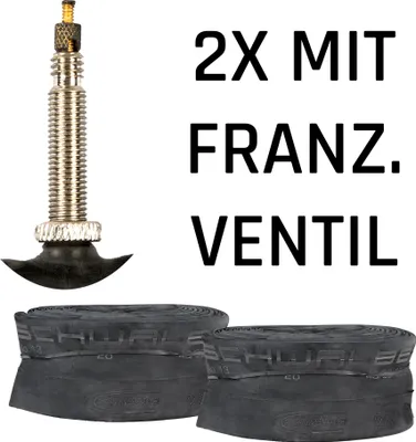 Image de Schwalbe Chambre à air vélo 12 - 29 pouces Chambre à air vélo AV DV FV Valve auto Schrader Valve française Sclaverand Dunlop chambre à air universelle