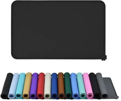 Productafbeelding van Ibenzoa® siliconen bakmat met verhoogde rand – antislip, hittebestendig tot 464°C, geschikt voor contact met voedsel, verkrijgbaar in 5 formaten (47x30 – 87x57 cm), diverse kleuren