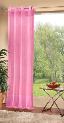 Produktbild von Voile Ösen Schal UNI, HxB 245x140 cm, Rosa, 20332