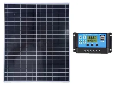 Zdjęcie produktu dla Panel solarny, przenośny, wydajne wytwarzanie energii, 1 sztuka
