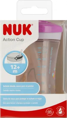 Productafbeelding van Nd39_544360 Nuk Bekertje 230 ml, Evolut Acti, 12 maanden, Fio 1