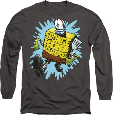 Obrázek produktu pro SpongeBob SquarePants - Tričko pro muže/dámy Uni TV10677 (XXL) (Charcoal)