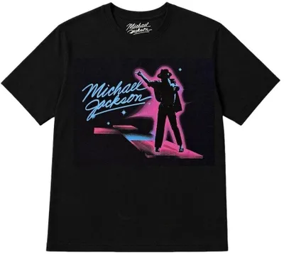 Obrázok produktu pre Michael Jackson Neon Black M Tričko
