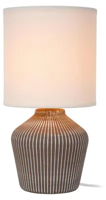 Obrázek produktu pro Lucide FILIZ – Stolní lampa – průměr 16 cm – 1xE14 – barva taupe
