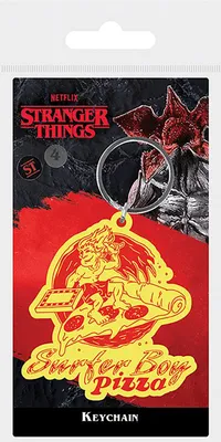 Produktbild von Stranger Things - Keyring - Surfer Boy Pizza