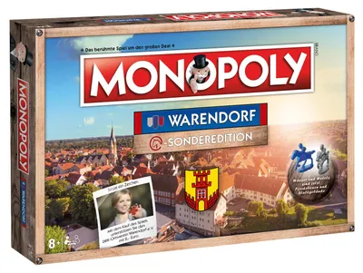 Produktbild von Monopoly Warendorf Stadt Edition limitierte Sonderedition Brettspiel Gesellschaftsspiel