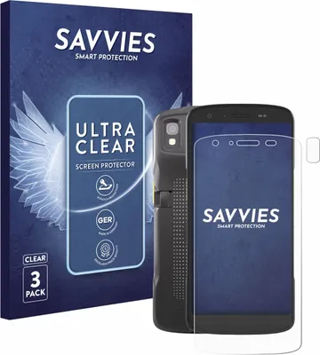 Produktbild von 6x Für Zebra TC22 (Display+Kamera) Schutzfolie Savvies Displayschutz Display Schutz Folie Klar Transparent
