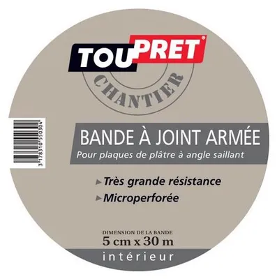 Immagine prodotto di Nastro di giunzione in carta TOUPRET 5 cm x 30 m - BAJAR0530