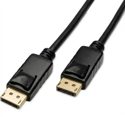 Immagine prodotto di Captiva Kabel Displayport zu Displayport schwarz 4K 60Hz 1m HighSpeed DP zu DP
