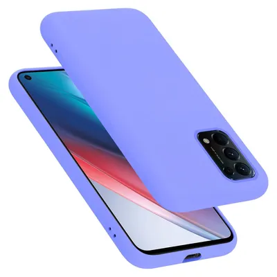 Obrázek produktu pro Cadorabo Ochranné pouzdro pro Oppo FIND X3 LITE Case in Purple Pouzdro na mobilní telefon Kryt TPU Etui