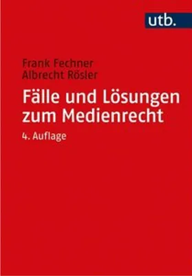 Immagine prodotto di Fälle und Lösungen zum Medienrecht