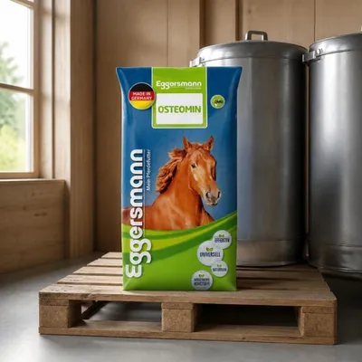 Zdjęcie produktu dla Eggersmann Osteomin – pasza uzupełniająca dla koni, 25 kg