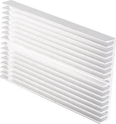 Obrázek produktu pro Hliníková tepelná deska 100 × 60 × 10 mm – tepelný modul pro výkonový tranzistor IC LED