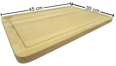 Immagine prodotto di Tagliere professionale in legno di faggio - Grande, 30 x 45 cm