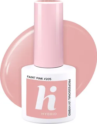 Zdjęcie produktu dla Hi Hybrid Lakier hybrydowy nr 205 Faint Pink  5ml
