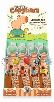 Produktbild von Trendhaus Handelsgesellschaft Schlüsselanhänger Capybara Sonstige