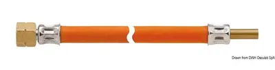 Immagine prodotto di Raccordo filettato 1/4 RST 8 x 1000 mm , 1 pezzo