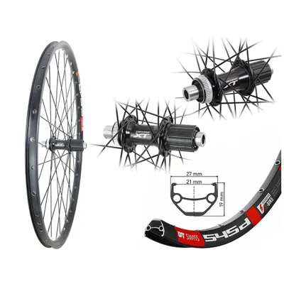 Produktbild von 26 Zoll Hinterrad DT Swiss 545d Disc Shimano XT Steckachse 12 mm/ 142 Centerlock