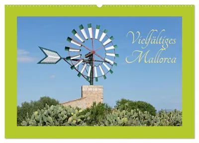 Produktbild von Vielfältiges Mallorca (Wandkalender 2027 DIN A2 quer), CALVENDO Monatskalender