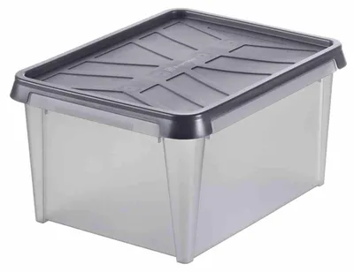 Image de smartstore 3460050 smartstore Boîte de rangement DRY 15, 12 litres, anthracite