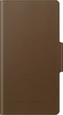 Immagine prodotto di IDEAL OF SWEDEN, Custodia per iPhone 13 Pro Folio con portacarte, marrone