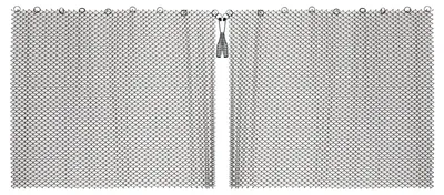 Obrázek produktu pro Kovový ochranný kryt pro otevřené krby, bezpečnostní clona proti jiskrám, rozměry 61 x 48,3 cm