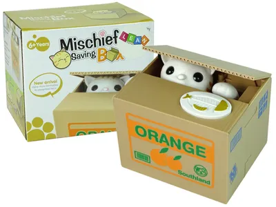 Produktbild von Pfötchen-Spardose Sparbüchse Katze Sparschwein