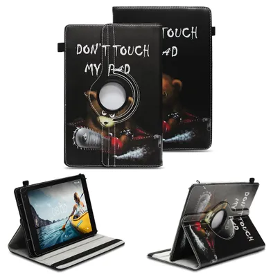 Produktbild von Tablet Hülle für Medion Lifetab P10752 Schutzhülle Cover Schutz Case 360 DrehbarFarben:Motiv 9