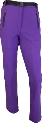 Produktbild von Damen Softshellhose Hose Outdoorhose Trekking Wanderhose Thermohose Winterhose Lila XL